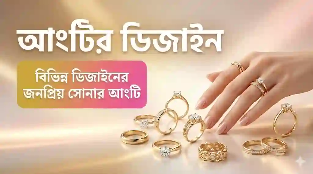 আংটির ডিজাইন বিভিন্ন ডিজাইনের জনপ্রিয় সোনার আংটি 