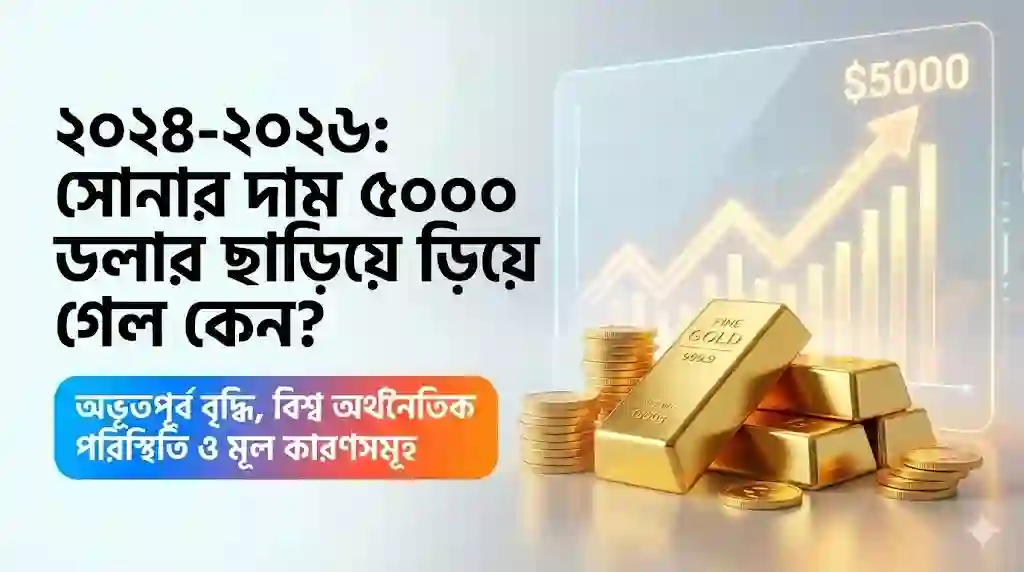 The 2024-2026 Surge: কেন দাম ৫০০০ ডলার ছাড়িয়ে গেল?